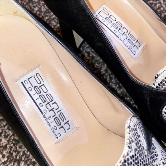 Sergio Zelcer Snakeskin Heels - Picture 3 of 3